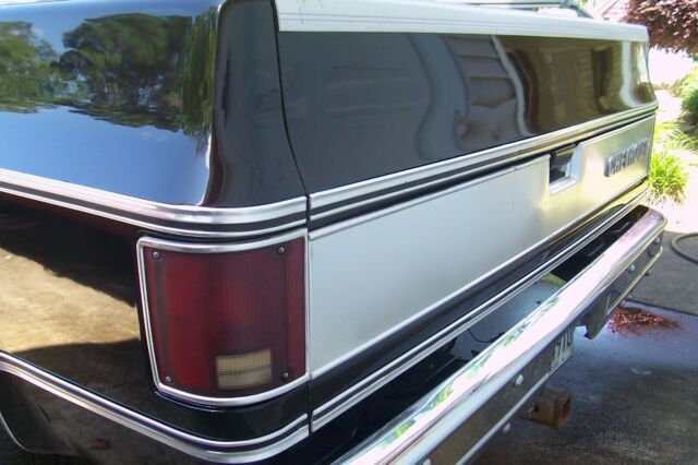 1979 Black Chevrolet C-10