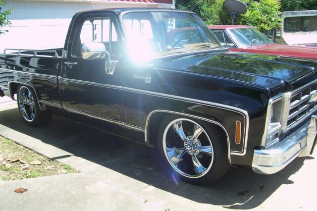 1979 Black Chevrolet C-10