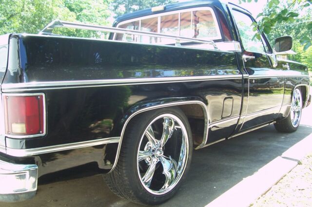 1979 Black Chevrolet C-10