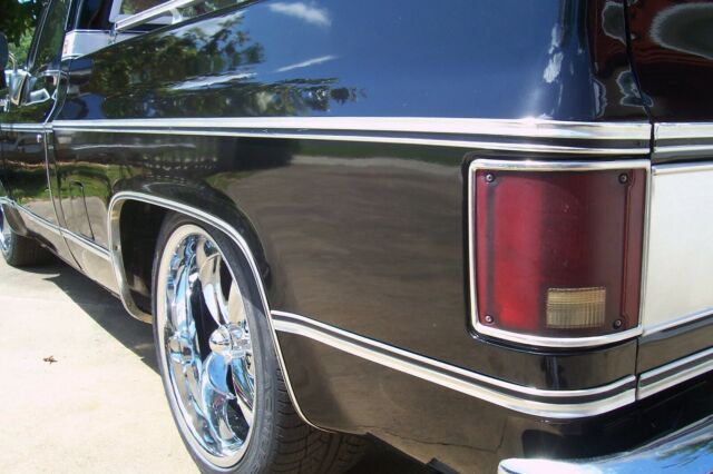1979 Black Chevrolet C-10