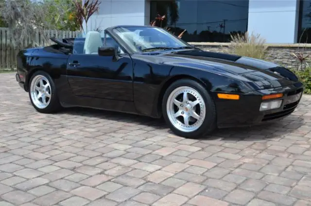 Stunning 1990 Porsche 944 Convertible non smoker 1 owner new top 5spd ...