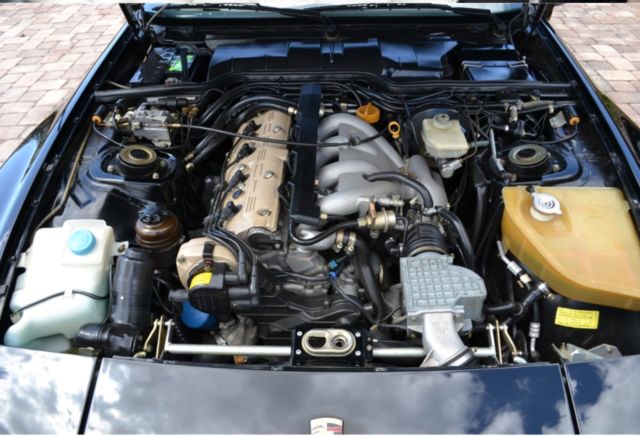 1990 Black Porsche 944 Convertible