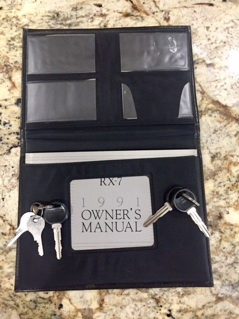 1991 Black Mazda RX-7 Coupe
