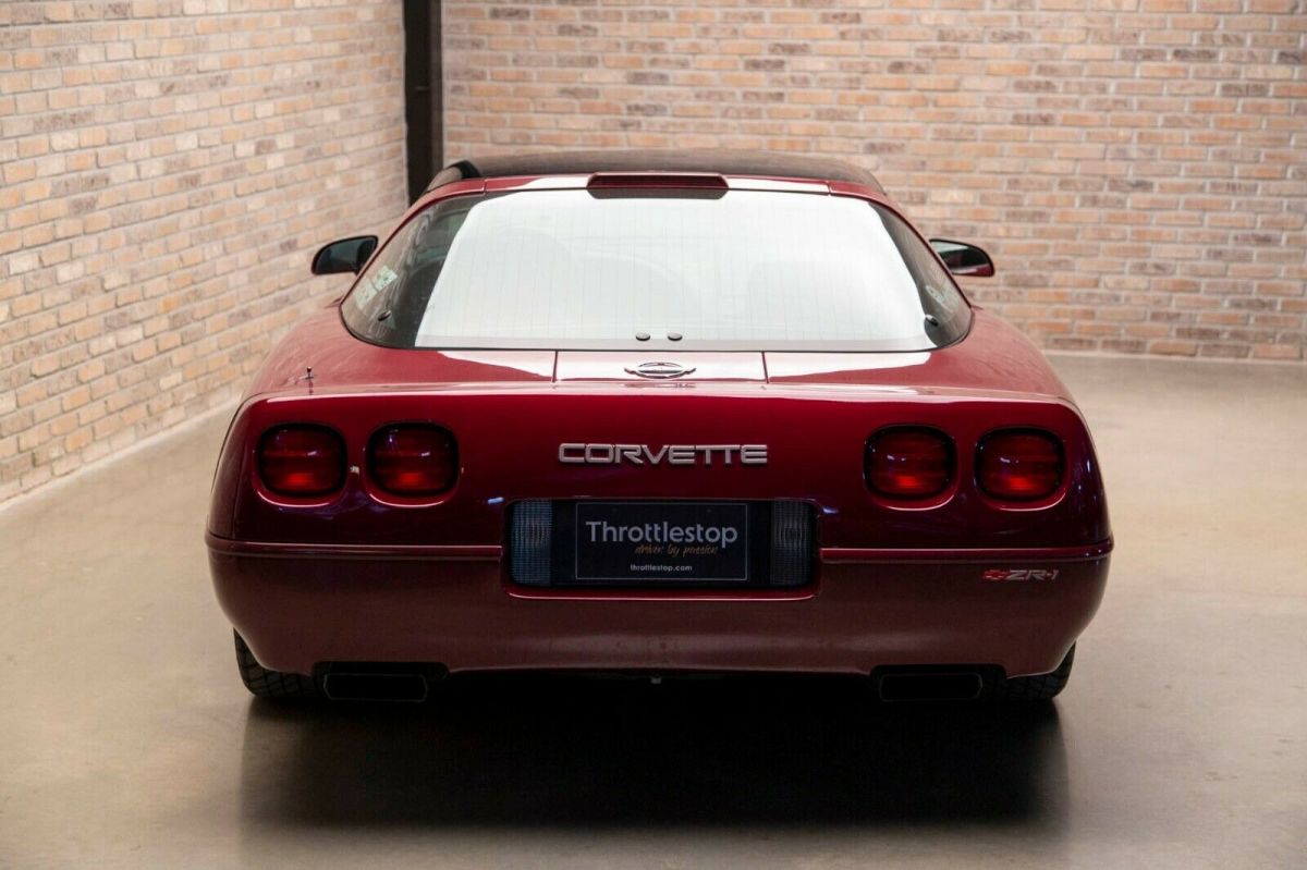 1993 Burgundy Chevrolet Corvette Coupe