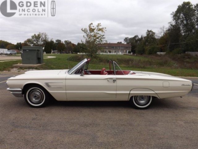 1965 White Ford Thunderbird