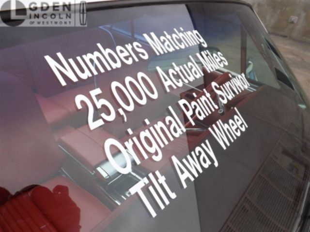 1965 White Ford Thunderbird