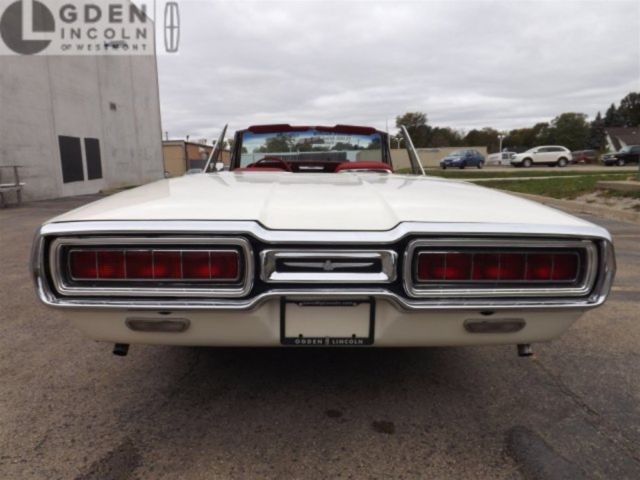 1965 White Ford Thunderbird