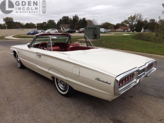 1965 White Ford Thunderbird