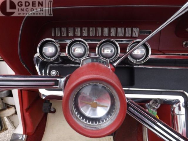 1965 White Ford Thunderbird