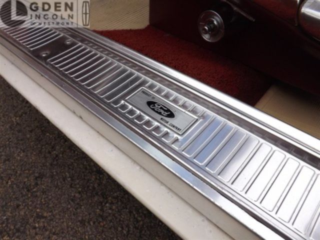 1965 White Ford Thunderbird