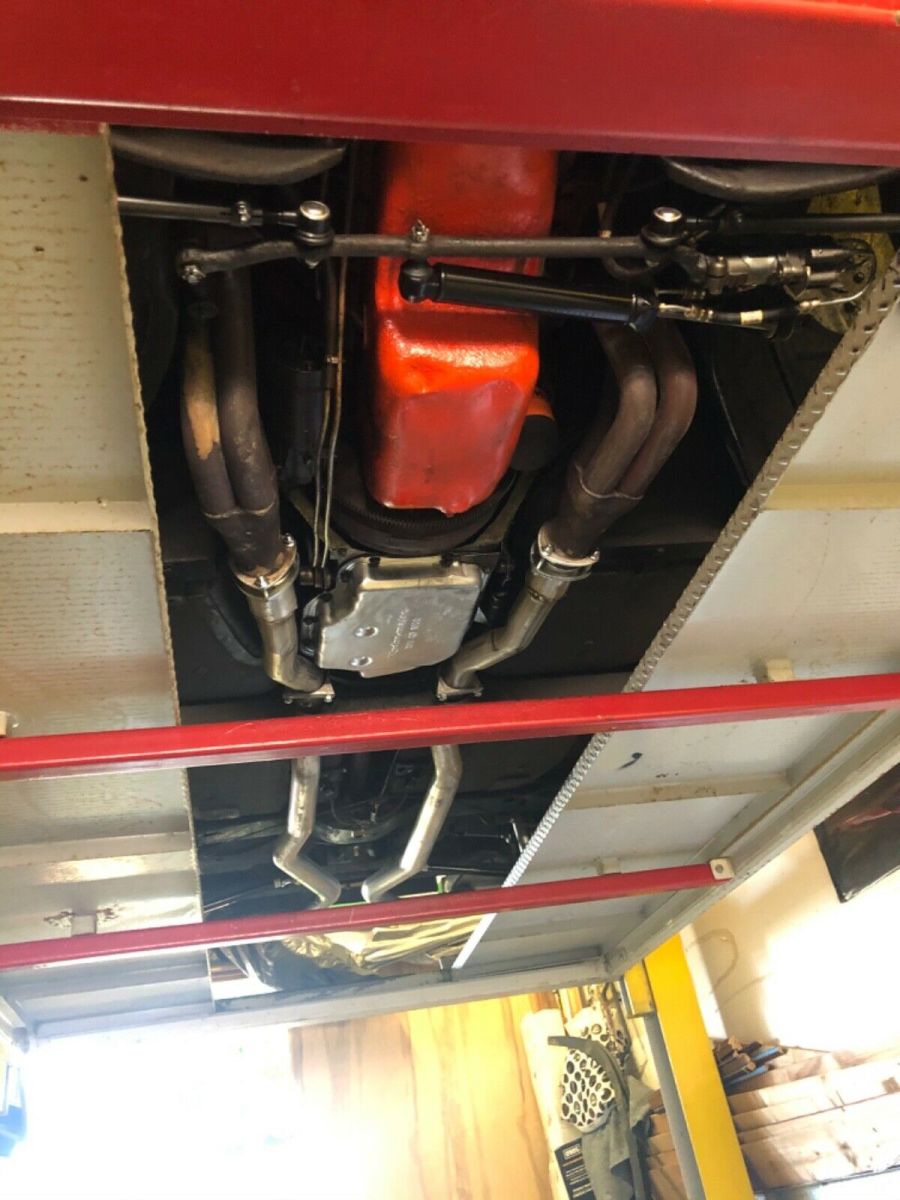 1971 Orange Chevrolet Corvette Coupe