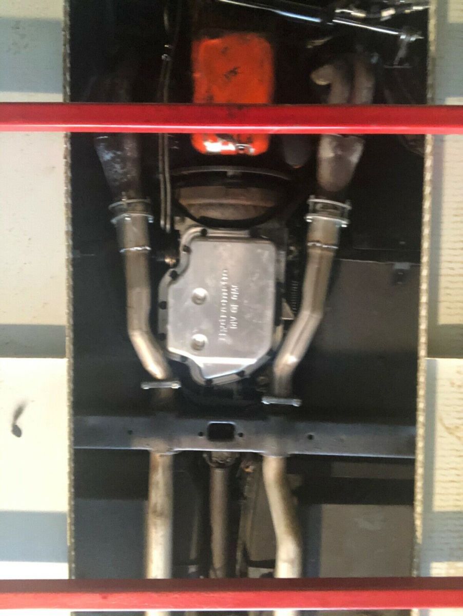 1971 Orange Chevrolet Corvette Coupe