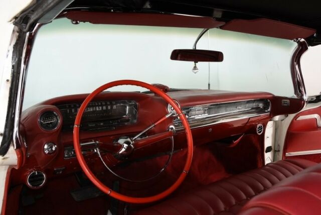 1959 Ivory Cadillac 62 Convertible