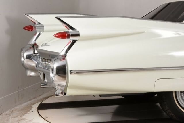1959 Ivory Cadillac 62 Convertible