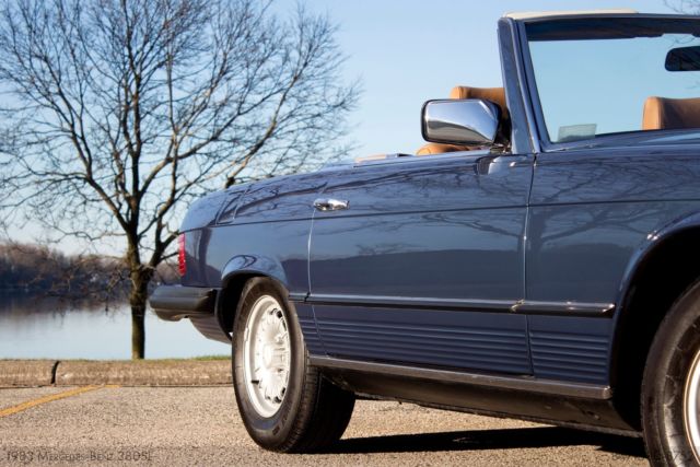 1983 Lapis Blue Mercedes-Benz SL-Class Convertible