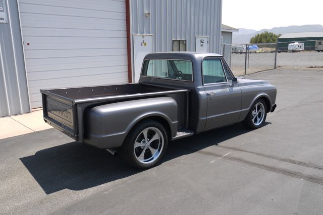 1969 Metallic Gunmetal Chevrolet C-10 Short bed pick up