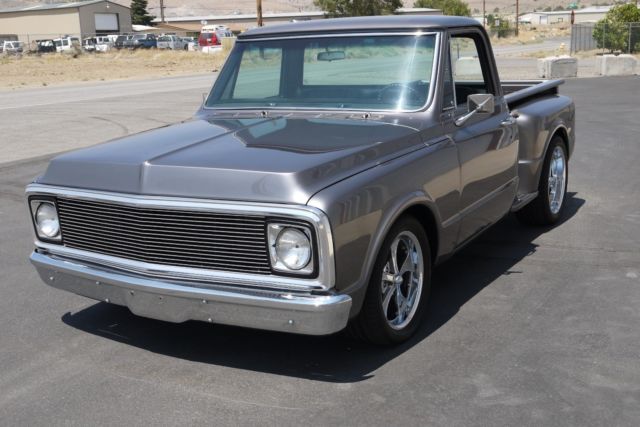 1969 Metallic Gunmetal Chevrolet C-10 Short bed pick up