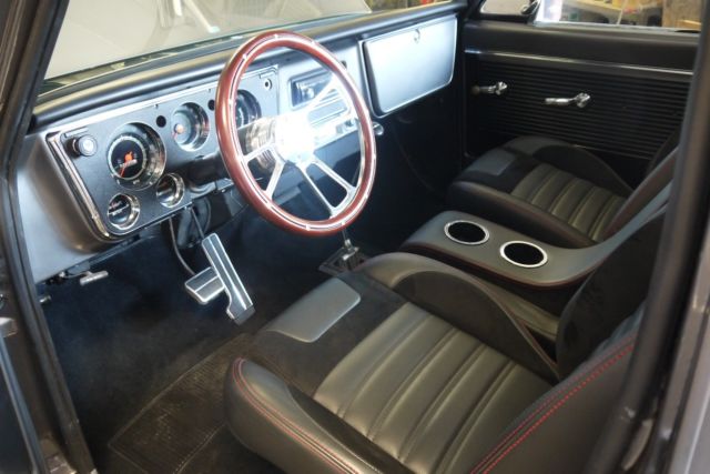 1969 Metallic Gunmetal Chevrolet C-10 Short bed pick up