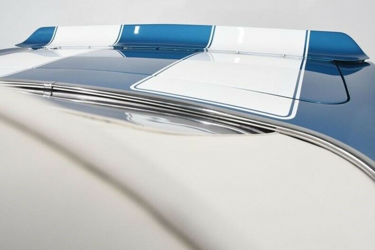 1969 Blue Chevrolet Camaro Convertible