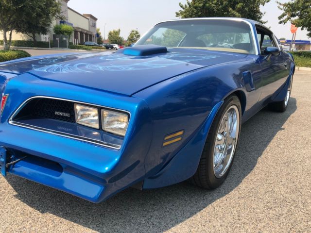 1978 Blue Metallic Pontiac Firebird