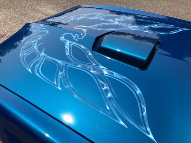 1978 Blue Metallic Pontiac Firebird