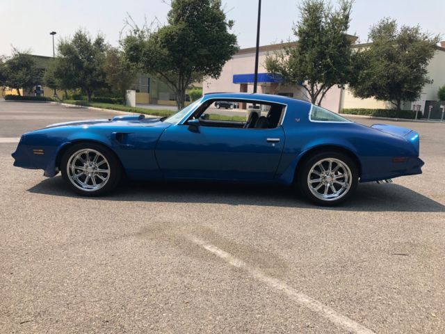 1978 Blue Metallic Pontiac Firebird