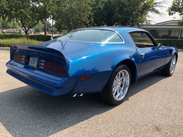 1978 Blue Metallic Pontiac Firebird