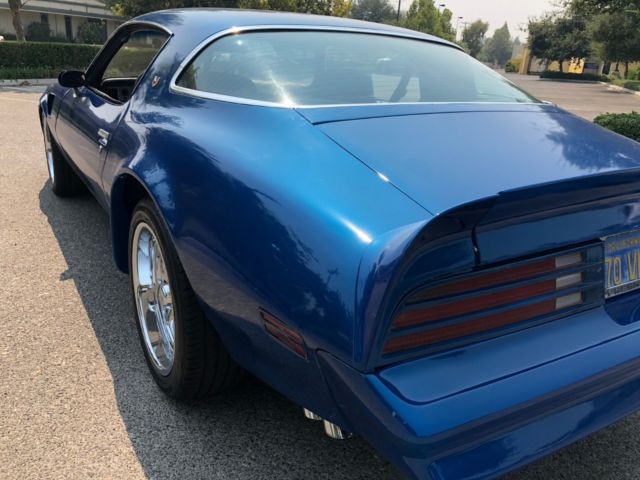 1978 Blue Metallic Pontiac Firebird