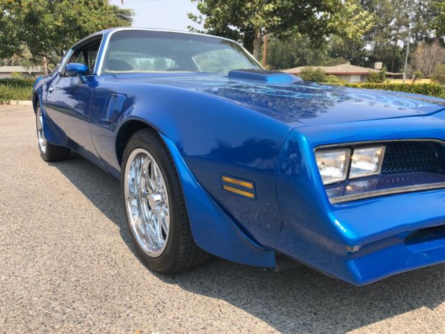 1978 Blue Metallic Pontiac Firebird