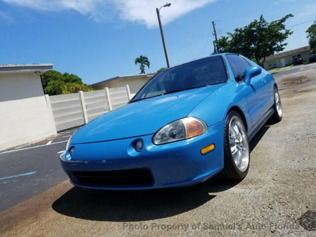 1993 laguna seca blue Honda Civic Coupe
