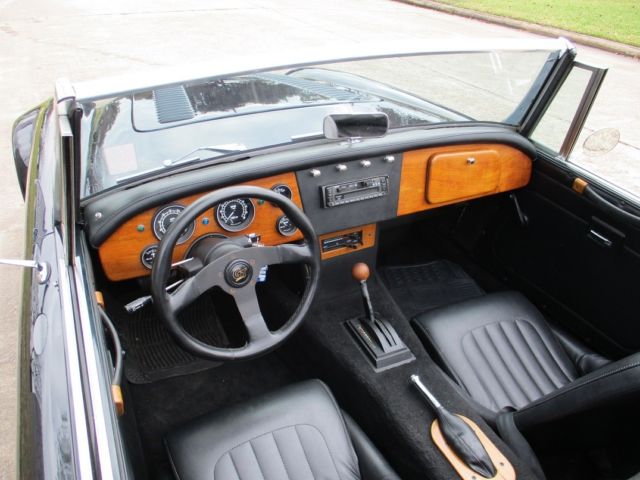 1962 Peacock Dark Blue/Green Austin Healey 3000 Convertible