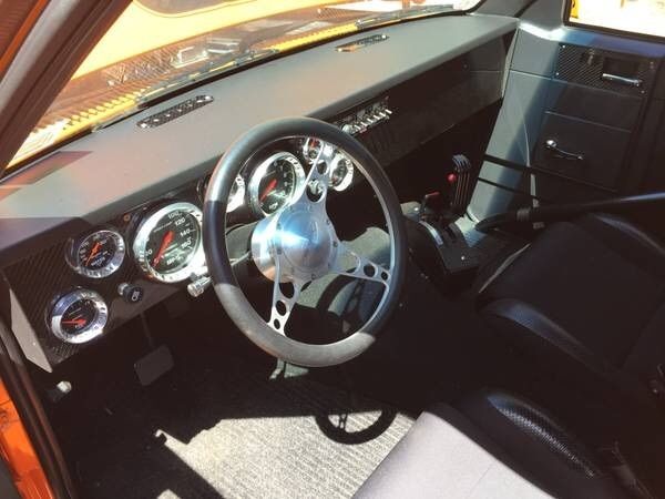 1983 Orange Chevrolet S-10