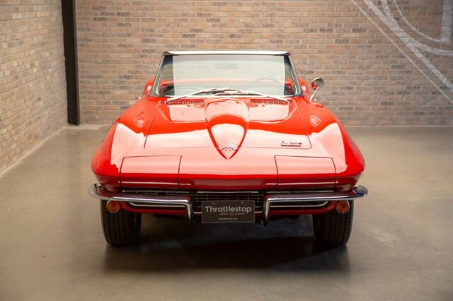 1966 Red Chevrolet Corvette Convertible