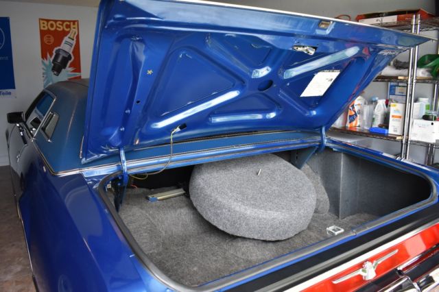 1973 Dark Blue Metallic Ford Thunderbird Coupe