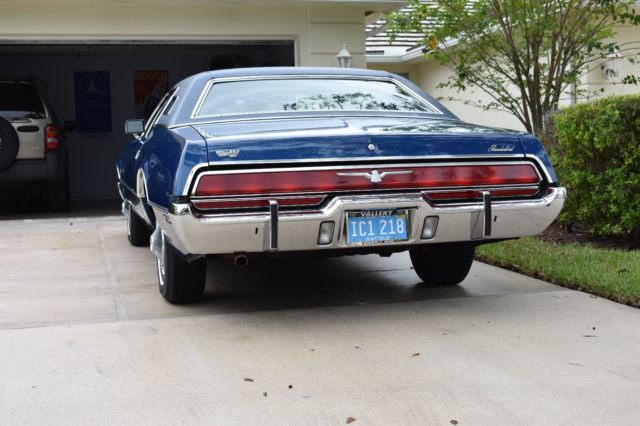 1973 Dark Blue Metallic Ford Thunderbird Coupe