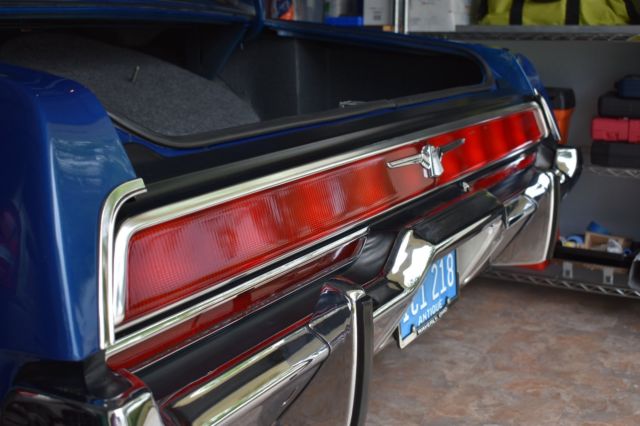 1973 Dark Blue Metallic Ford Thunderbird Coupe