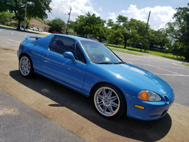 1993 laguna seca blue Honda Civic Coupe