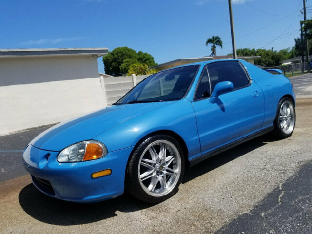 1993 laguna seca blue Honda Civic Coupe