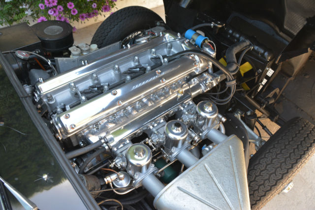 1969 Black Jaguar E-Type Convertible