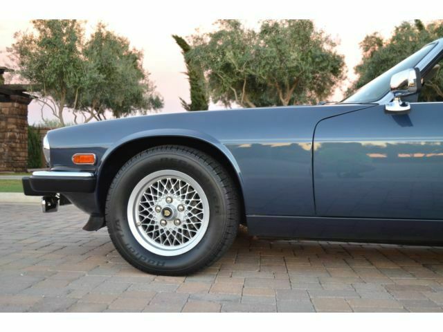 1989 Blue Jaguar XJS Convertible