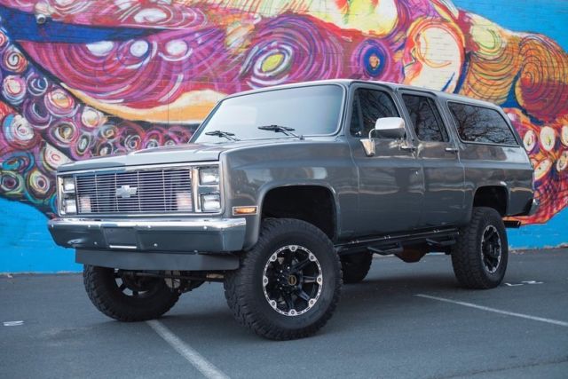 1988 Gray Chevrolet Suburban