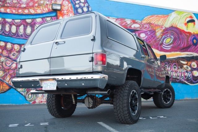 1988 Gray Chevrolet Suburban