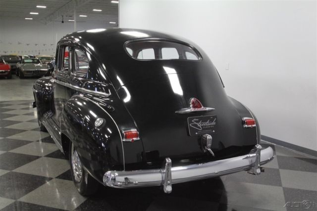 1947 Black Plymouth Special Deluxe