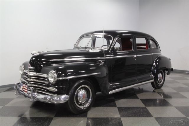 1947 Black Plymouth Special Deluxe