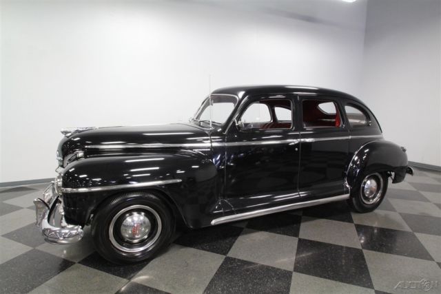 1947 Black Plymouth Special Deluxe