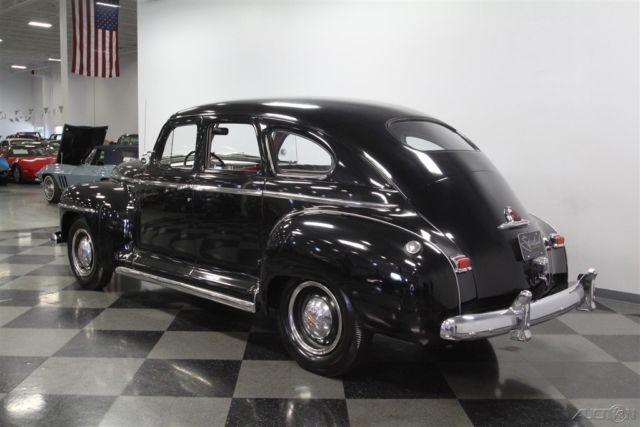 1947 Black Plymouth Special Deluxe