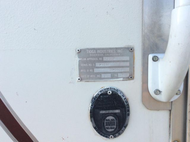 1977 White Dodge VAN SPORTSMAN Van Camper