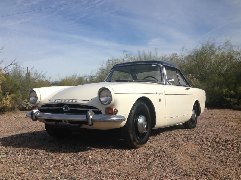 1966 White Other Makes Sunbeam Tiger Ford Powered Convertible