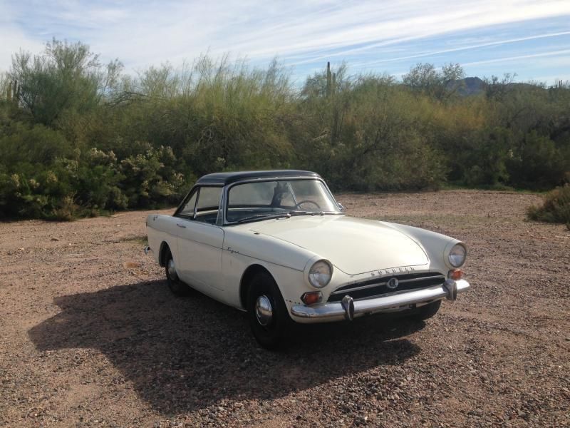 1966 White Other Makes Sunbeam Tiger Ford Powered Convertible
