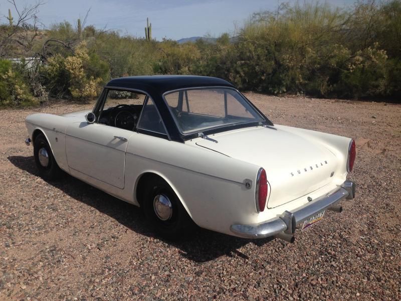 1966 White Other Makes Sunbeam Tiger Ford Powered Convertible